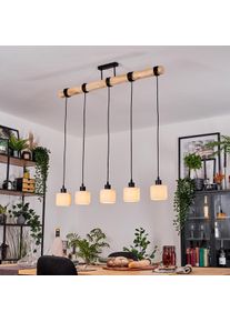 hofstein Bassagoda Lámparas suspendidas, Lámparas colgantes Crudo, Negro, 5 luces