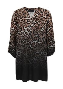 Doris Streich - Long-Bluse, schwarz, Gr. 46, Viskose