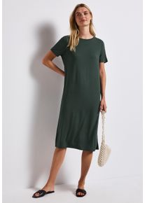 Street One Shirtkleid, Sommerkleid mit Schlitzdetail