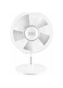 Black & Decker Black & Decker Black+Decker Turmventilator BXTFA45E, 40, Kunststoff, Weiss, Ventilator, Weiss