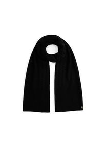 Tommy Hilfiger, Damen, Schal &raquo;ELEVATED CHIC FLUFFY&laquo; aus Zopfstrick, ca. 190 x 35 cm, flauschig, Black, Black, Winterschal von Tommy Hilfiger