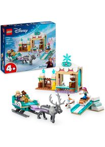 Lego , Konstruktionsspielsteine »Annas Schlittenabenteuer (43256), Lego Disney Princess«, (192 St.), Made in Europe , bunt