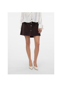 Véro Moda Vero Moda , Cordrock »VMETTA HR SHORT CORD SKATER SKIRT NOOS« , Chocolate Torte , L (40) , L (40) , Minirock von Vero Moda