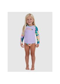 Roxy , Rash Guard »Paradisiac Island« , Mint Tropical Trails , 4(101-108cm) , 4(101-108cm) , Material: Weiches, recyceltes,...