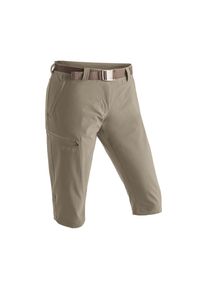 Maier Sports , Caprihose »Inara slim 3/4«, Damen Wanderhose, atmungsaktive Outdoorhose, 3/4 Hose mit 3 Taschen , dunkelbeige , Normalgrößen , 38...