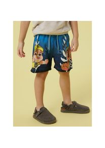 name it , Badeshorts »NMMMABBE PAW LONG SWIMSHORTS CPLG«, mit großem Frontmotiv , Parisian Blue , N-Gr , 110 -N-Gr , 110 , Badeshorts von name it...