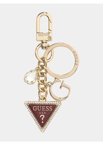 Guess Schlüsselanhänger Damen gold Größe One Size Logoprint