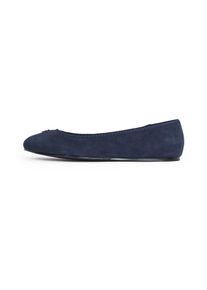 Tommy Hilfiger Ballerina Damen blau Größe 36 Unifarben