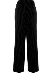Lascana Damen Palazzohose in schwarz-braun gestreift ,Gr&ouml;&szlig;e 38, Witt, 70% Polyester, 70% Polyester, 2% Elasthan