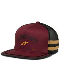 Alpinestars Backline Trucker, cap , color: Dark Red/Black/Brown , size: One Size