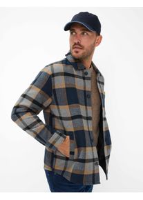 Brax Heren Shirt Style SANTIAGO baltic, blauw,