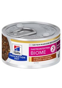 Hill's Hill's Prescription Diet Gastrointestinal Biome Digestive/Fibre ragout met kip en groenten 48x82 g