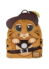 Loungefly, Kindergartentasche, Shrek Puss in Boots plush backpack 26cm