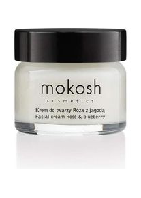 Mokosh, Gesichtscreme, face cream Rose with blueberries firming 15ml (15 ml)