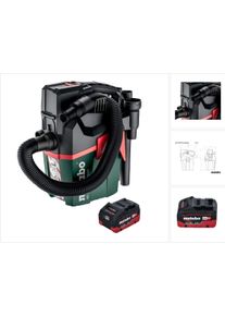 Metabo, Industriestaubsauger, AS 18 L PC Compact (Nass-Trockensauger)