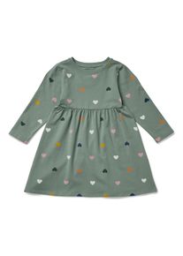 Tchibo - Kinder-Jerseykleid - Mädchen - Gr. 86/92 - grün