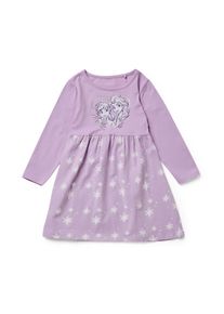 Tchibo - Kinder-Jerseykleid »Eiskönigin« - Mädchen - Gr. 122/128 - lila/print