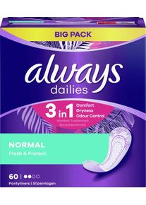 ALWAYS Dailies Fresh & Protect Normal intímky 60 ks