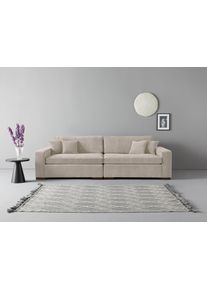 Home Affaire 2-Sitzer »Skara XXL« Lounge-Sofa XXL mit Federkern-Polsterung in beige, Größe B/H/T: 280 cm x 86 cm x 130 cm