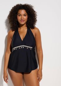 bonprix Tankini (2 części), z poliamidu z recyklingu, czarny, 40