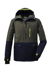 Killtec Herren Windbreaker »KSW 276 MN SKI WNDBRKR« Wasserdichter Windbreaker mit Atmungsaktivität und vielen Taschen in grün, Größe M