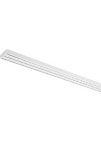 Homeware Flächenvorhangschiene , Weiß , Metall , 210 cm , Heimtextilien, Vorhänge, Vorhangschienen, Flächenvorhangschienen