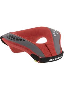 Alpinestars Sequence, rollo de cuello niños , color: Negro/Rojo , tamaño: L/XL