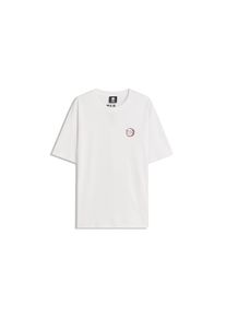 Bershka Koszulka 'DEMON SLAYER' dla mężczyzn śliwka / krwistoczerwony / czarny / biały Rozmiar XS