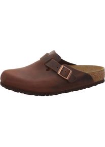 Birkenstock, Unisex, Sandalen, Clogs Boston, Braun, (36)