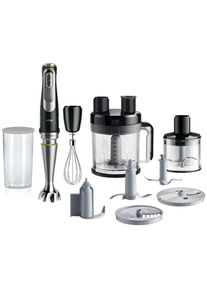 Braun , Stabmixer »MultiQuick 9 MQ 9195XL - 1200W, Stufenlosreulierbar, Dynamische Klinge«, 1200 W, Spritzschutz, Extra Mahlklinge, 2 Modi +...