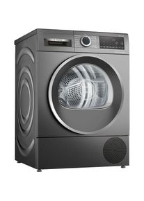 Bosch , Wärmepumpentrockner »WQG2450R10«, Selbstreinigender Kondensator, Auto Dry, Halbe Beladung, Anti-Falten , schwarz , Großes LED Display:...