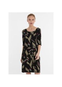 Ragwear , Minikleid »KENISHA PRINT«, Sommerkleid , BLACK , N-Gr , XS (34) -N-Gr , XS (34) , Vegan, von PETA verifiziertes Kleid von Ragwear
