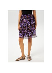 Aniston CASUAL , Minirock, mit romantischen Blüten und Blättern bedruckt ,...