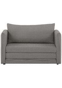 Mid.you Schlafsofa , Schwarz, Weiß , Textil , Füllung: Polyester , 119x79x76 cm , Liegefunktion , Babymöbel & Kindermöbel, Kinderzimmer &
