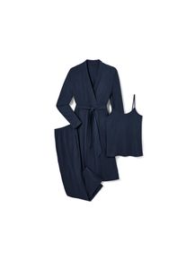 Tchibo - Női 3 részes pizsama - nő - méret S 36/38 - kék