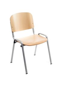 Rocada, Bürostuhl, 4 Besucherstühle 974VE buche Holz
