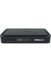 DIGIQUEST Decoder tivùsat COMBO 4K Q80 | Ricevitore satellitare HEVC Main 10 HbbTV, doppio tuner