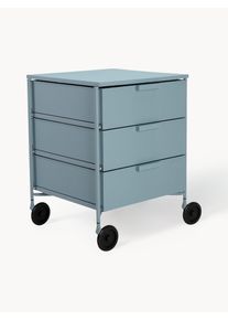 Kartell Komoda na kolieskach Mobil Modrá Umelá hmota Š 49 x V 63 cm