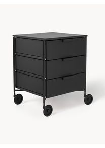 Kartell Komoda na kolieskach Mobil Čierna Umelá hmota Š 49 x V 63 cm