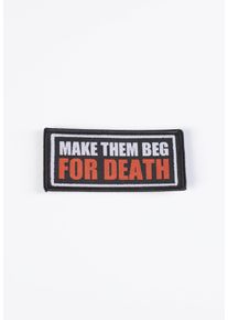 Dying Fetus - Make Them Beg - Parche - negro - Onesize - 100% poliéster