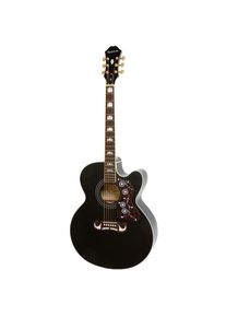 Epiphone J-200 EC Studio BK Guitare acoustique