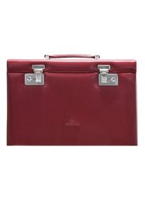 Windrose Merino Schmuckkasten 33 cm rot