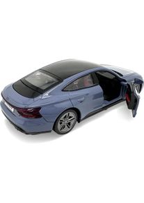 Grau Audi RS e-tron GT Diecast 1:36 inkl. Knopfzellen