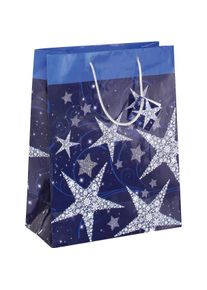 Sigel, Geschenkverpackung, 5 Geschenktaschen Shining Star Motiv 26,0 x 33,0 cm (Geschenktüte, 1 x)