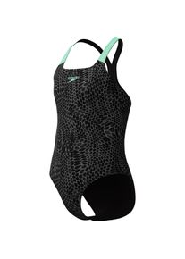 Speedo, Mädchen, Badeanzüge, Kid's Digital Allover Powerback, Grün, (176)