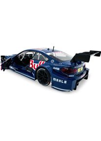 Blau BMW M4 DTM Diecast 1:24 inkl. Knopfzellen