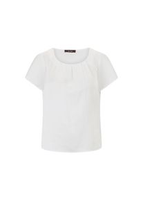 Vera Mont, Damen, Satinbluse &raquo;Satin-Bluse kurzarm&laquo;, Rohwei&szlig;, 42, Rohwei&szlig;, Passform: Oversized