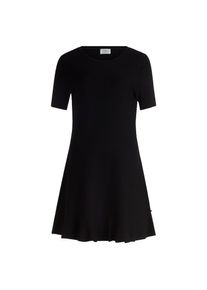 Vera Mont, Damen, Strickkleid &raquo;Strickkleid mit Rundhalsausschnitt&laquo;, Schwarz, EURO, L -EURO, Schwarz, Passform: Figurnah