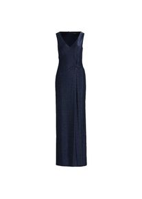 Vera Mont, Damen, Jumpsuit &raquo;Jumpsuit im Glitzer-Look&laquo;, Dark Blue/Grey, EURO, 42 -EURO, Dark Blue/Grey, Passform: Figurumspielend
