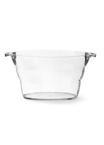 Enfriador de vinos Bar Up ovalado de plástico transparente Ø470mm